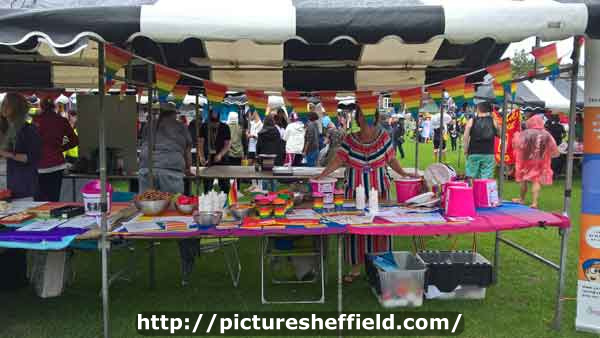 Gay Pride festival at Endclife Park