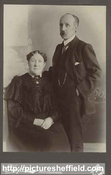 John William Burrell and his wife Sarah