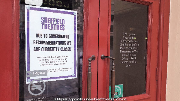 Covid-19 pandemic closure notice: Sheffield Theatres