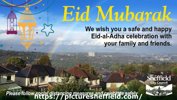 Covid-19 pandemic: Eid Mubarak - we wish you a safe and happy Eid-al-Adha celebration with your family and friends