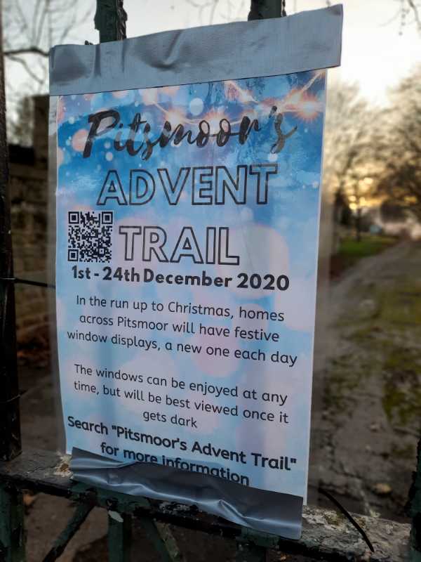 Pitsmoor Advent Trail poster