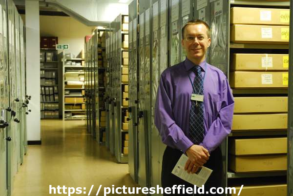 Peter Evans, Archives and Local Studies Manager, Sheffield Archives, 52 Shoreham Street