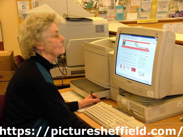 Using an online database, Sheffield City Archives, No. 52 Shoreham Street