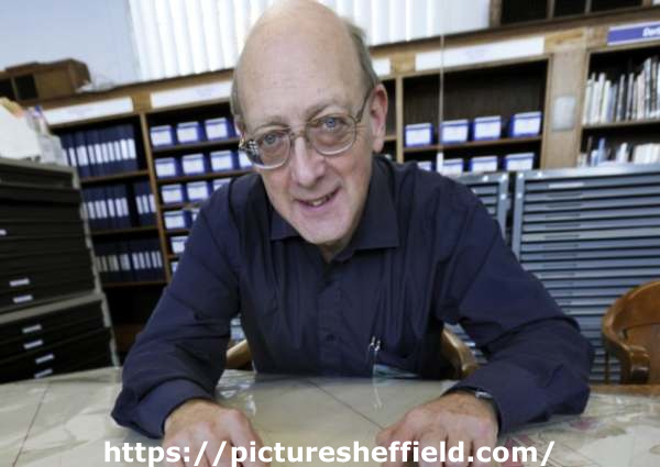 Michael Spick, librarian, Local Studies Library, Central Library, Surrey Street