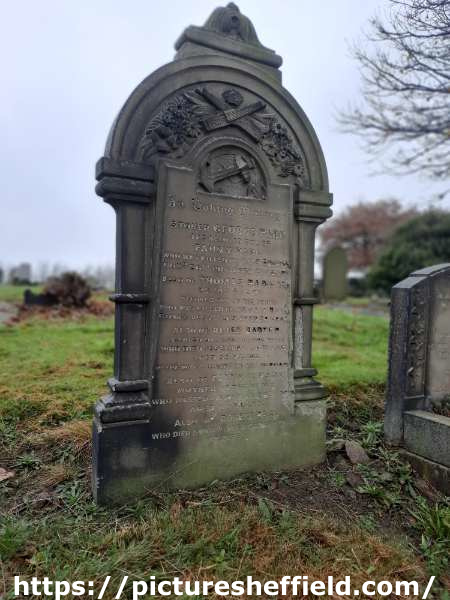 Burngreave Cemetery: Park family gravestone