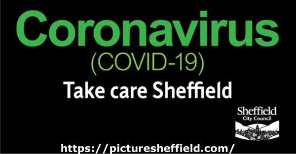 Covid-19 pandemic: Sheffield City Council graphic - Take care Sheffield