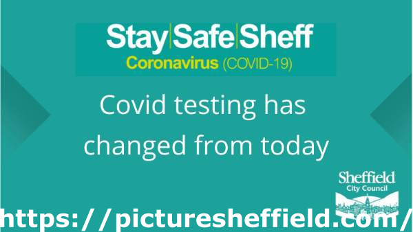 Covid-19 pandemic: Sheffield City Council graphic - Covid testing is changing from 31 March