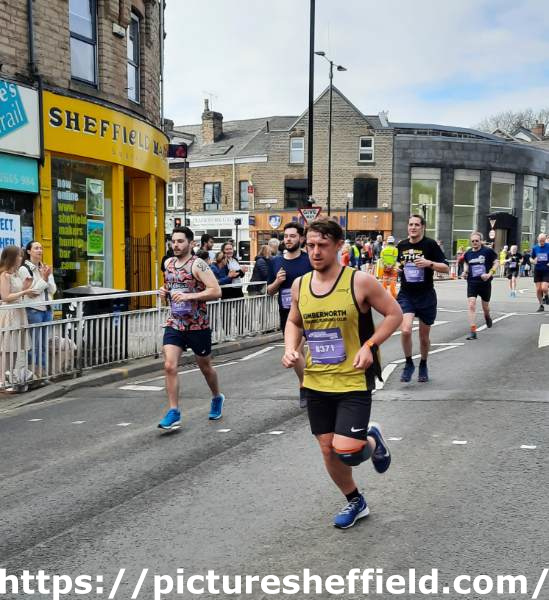Sheffield Run For All Half Marathon, Ecclesall Road