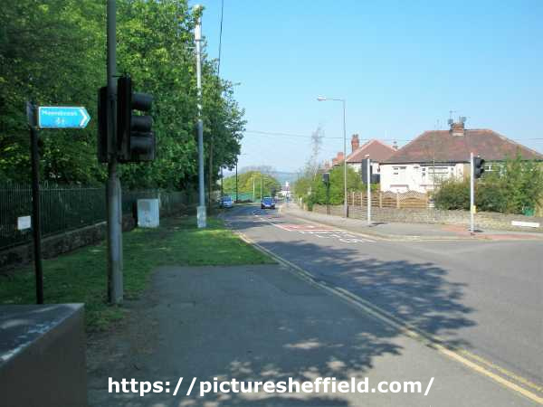 Junction of Hemsworth Road and (right) Warminster Road 