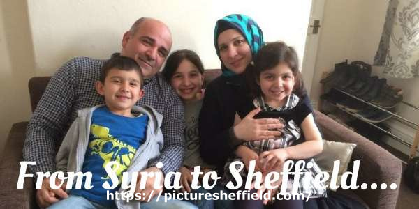 Sheffield City Council graphic: Sheffield helps refugees fleeing war, persecution and other desperate situations