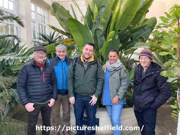Some of the UK’s leading horticulturalists and BBCRadio4 at the Botanical Gardens for BBC Gardeners’ Question Time