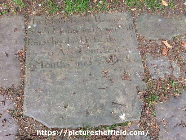 Headstone of Thomas Willson, St James, Norton