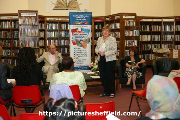 Awards event for the Six Book Challenge reading project, Central Lending Library, Central Library, Surrey Street