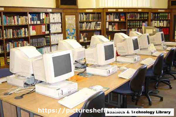 People's Network computers, Business and Technology Library, Central Library, Surrey Street