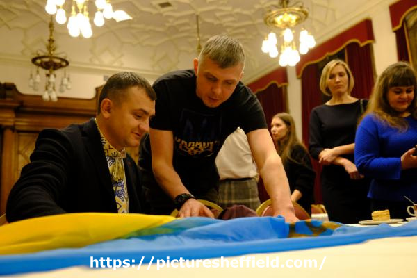 Visit to Sheffield of Oleksandr Symchyshyn, Mayor of Khmelnytskyi (Ukraine)