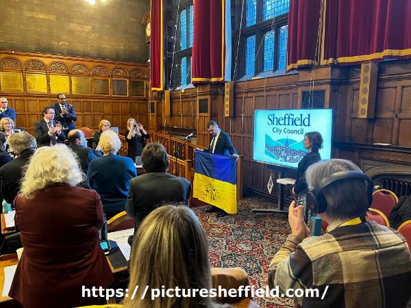 Visit to Sheffield of Oleksandr Symchyshyn, Mayor of Khmelnytskyi (Ukraine) and Mykola Vavryshchuk, Deputy Mayor