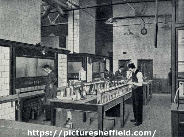 English Steel Corporation Ltd., laboratory