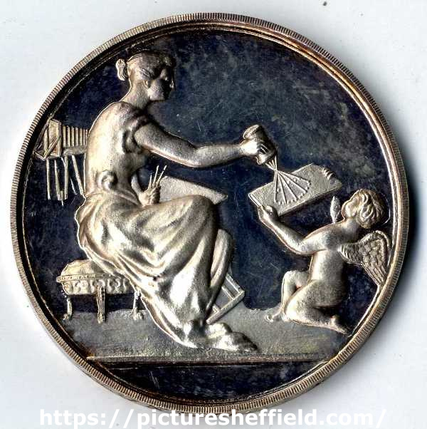 The Photographic News medal presented by the Sheffield Photographic Society to H. G. Paterson