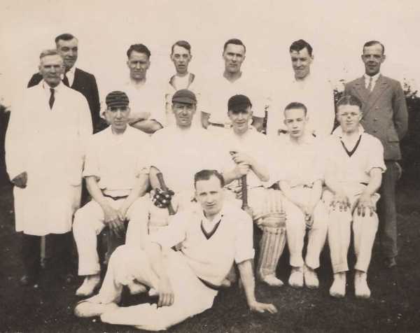 Woodhouse Wesleyan Cricket team, c. 1937 