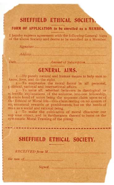 Sheffield Ethical Society - syllabus (page 3)