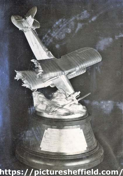 Home Fleet anti aircraft gunnery trophy, made by Walker and Hall
