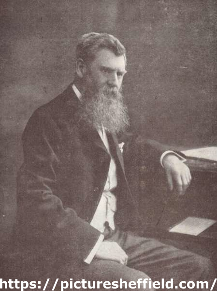 Alderman Stuart Uttley (1837-1911), First Treasurer of Firth Park United Methodist Church, c. 1900