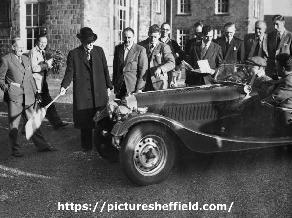 John Henry Bingham, Lord Mayor of Sheffield, 1954-1955: Sheffield and Hallamshire Motor Club. Rally of the Dams