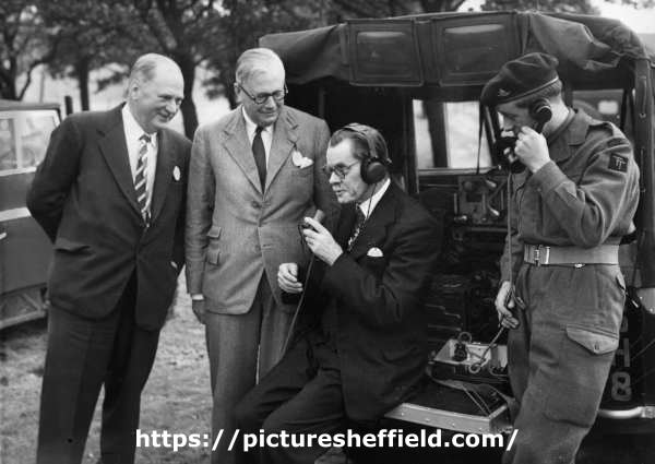 John Henry Bingham, Lord Mayor of Sheffield, 1954-1955: The Stuart Goodwin Golf Tournament, Thrybergh Golf Club