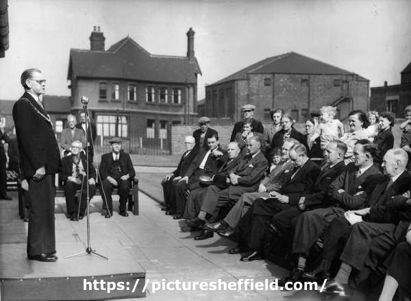John Henry Bingham, Lord Mayor of Sheffield, 1954-1955: Attercliffe Garden of Rest