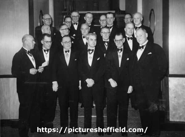 John Henry Bingham, Lord Mayor of Sheffield, 1954-1955: Institute of Cost and Works Accountants, annual dinner, Grand Hotel, Leopold Street