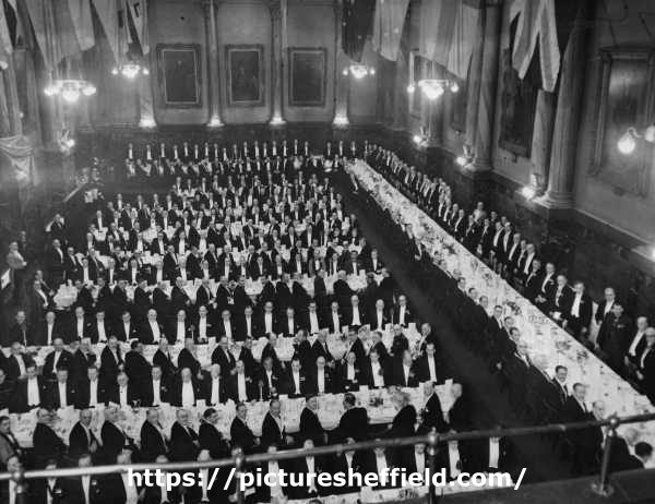 John Henry Bingham, Lord Mayor of Sheffield, 1954-1955: The 319th Cutler's Feast, Cutlers Hall