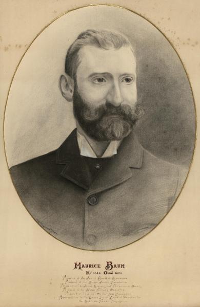 Portrait of Maurice Baum (1848 - 1894)