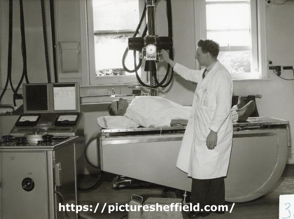 X-ray Department, City General Hospital (later the Northern General Hospital), Fir Vale