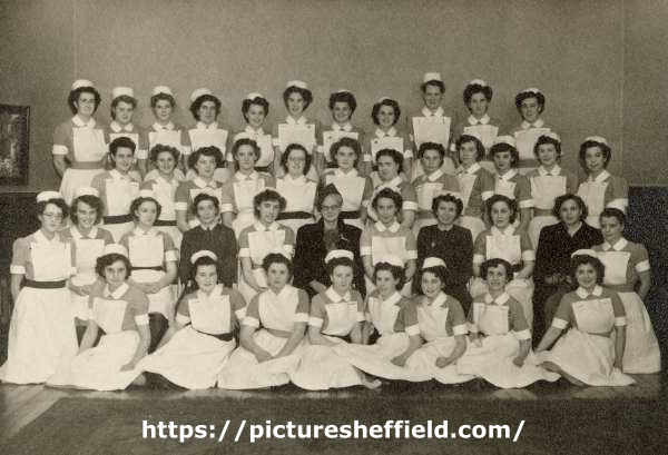 Nurses prizegiving, City General Hospital (later known as Northern General Hospital), Fir Vale