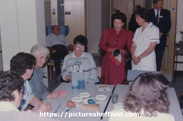 Princess Margaret opening the Firth Wing, Northern General Hospital, Fir Vale