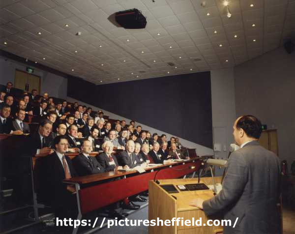 Official opening of the Medical Education Centre, Northern General Hospital, Fir Vale by (right) Dr. Kenneth C. Calman, Chief Medical Officer, Department of Health