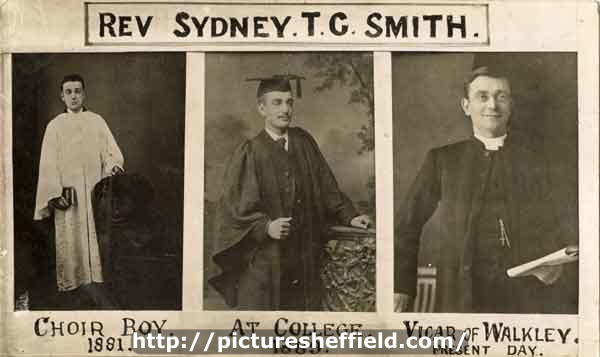 Rev Sydney T. C. Smith, vicar of Walkley