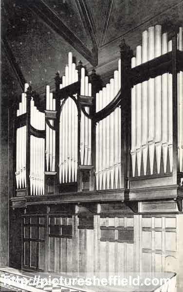 Organ, St. Vincent RC Church, Solly Street