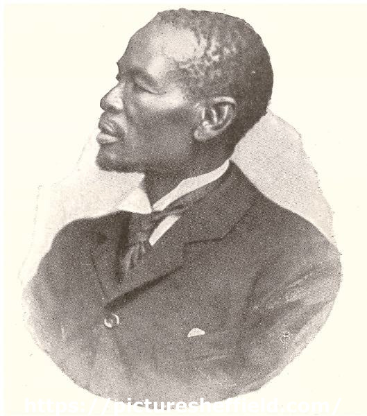 Chief Khama, of Bechuanaland (later Botswana), c. 1895