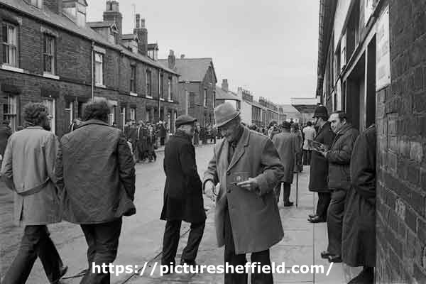Match day [at Sheffield United FC], Bramall Lane