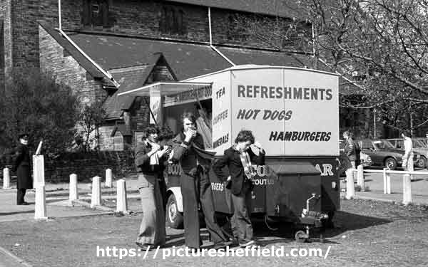 Hot dog stand, Hillsborough, c.1970s