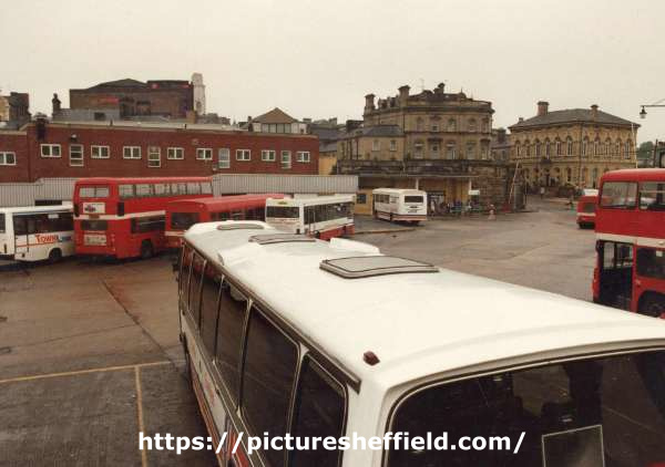 Yorkshire Traction buses at Barnsley bus station