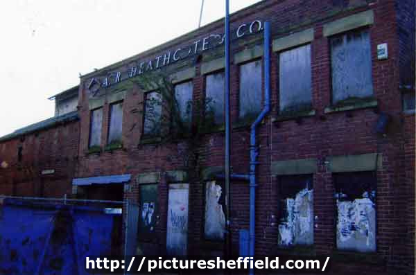 Former premises of A. R. Heathcote and Co., Bernard Works, machine knife manufactures, Bernard Works, Sylvester Gardens