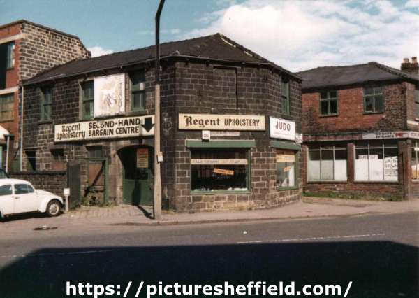 Regent Upholstery (latterly Star Upholstery) and Sheffield Judo Club, Nos. 92 - 94 Bradfield Road, Hillsborough
