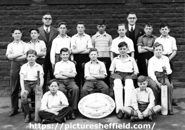 Cricket team, Whitby Road Secondary School