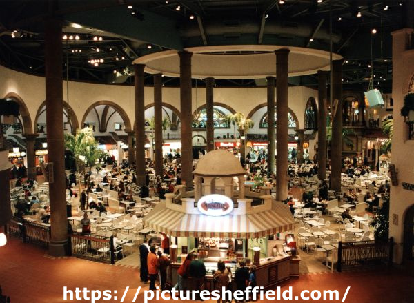 The Oasis, dining area, Meadowhall Shopping Centre