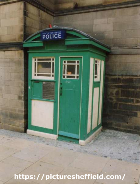 South Yorkshire Police box, Surrey Street