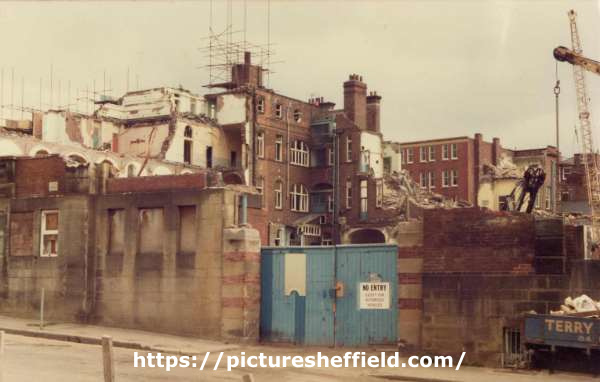 Demolition of Royal Hospital, West Street
