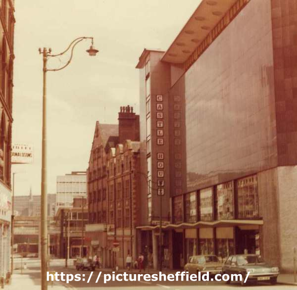 Brightside and Carbrook (Sheffield) Co-operative Society Ltd., Castle House, No. 2 Angel Street from Castle Street