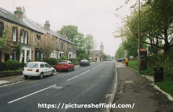 Manchester Road, Crosspool looking towards the junction with Lydgate Lane